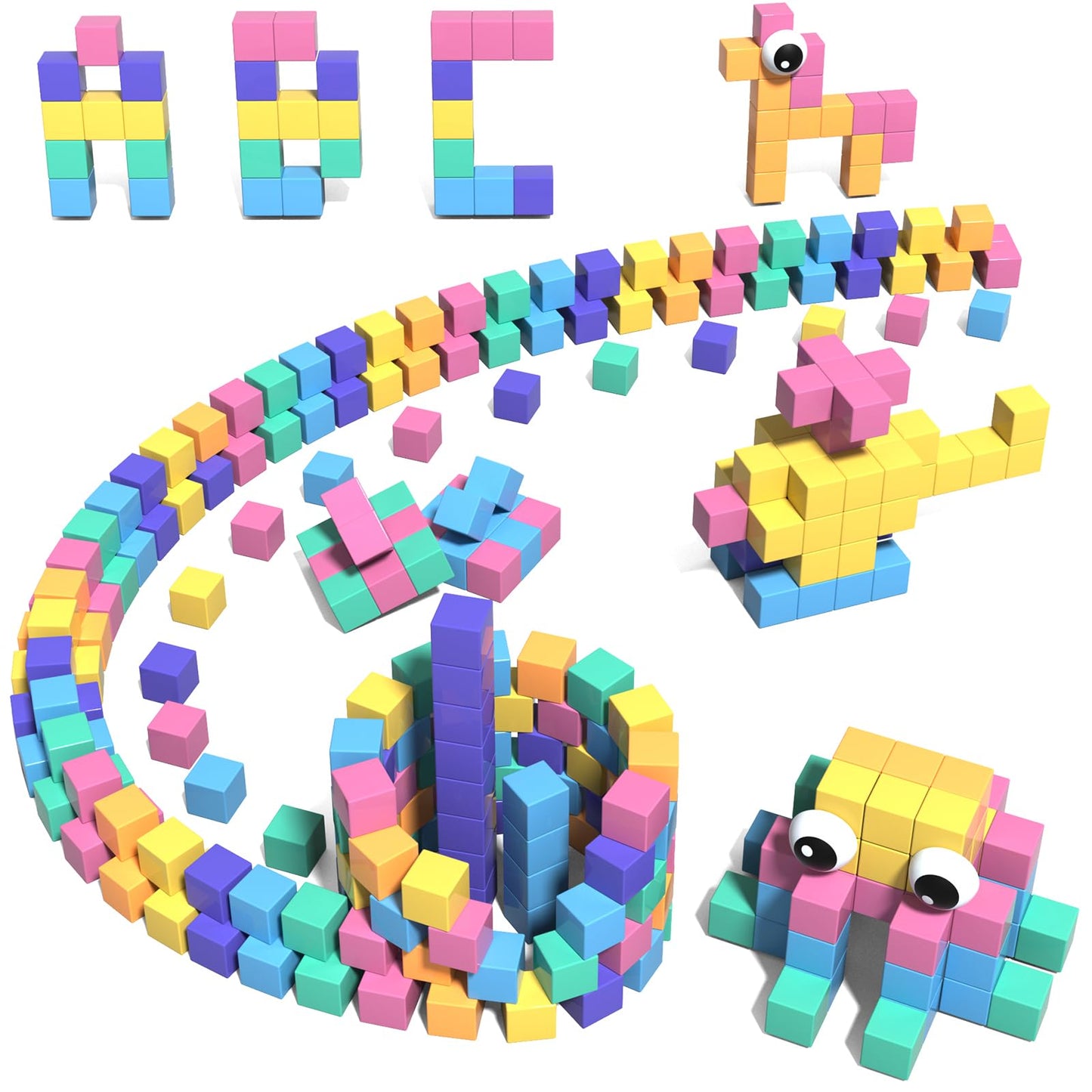Magnetische Bausteine 56 Teile, 56PCS