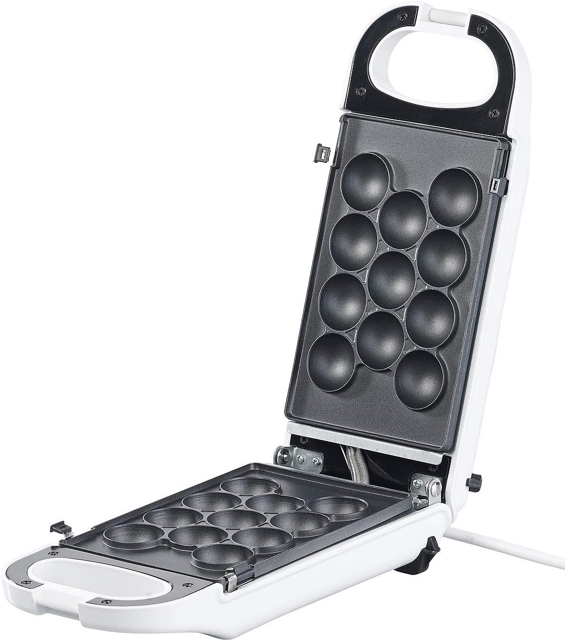 6in1 Snack-Maker mit Wechselplatten, Auswechselbare Formen