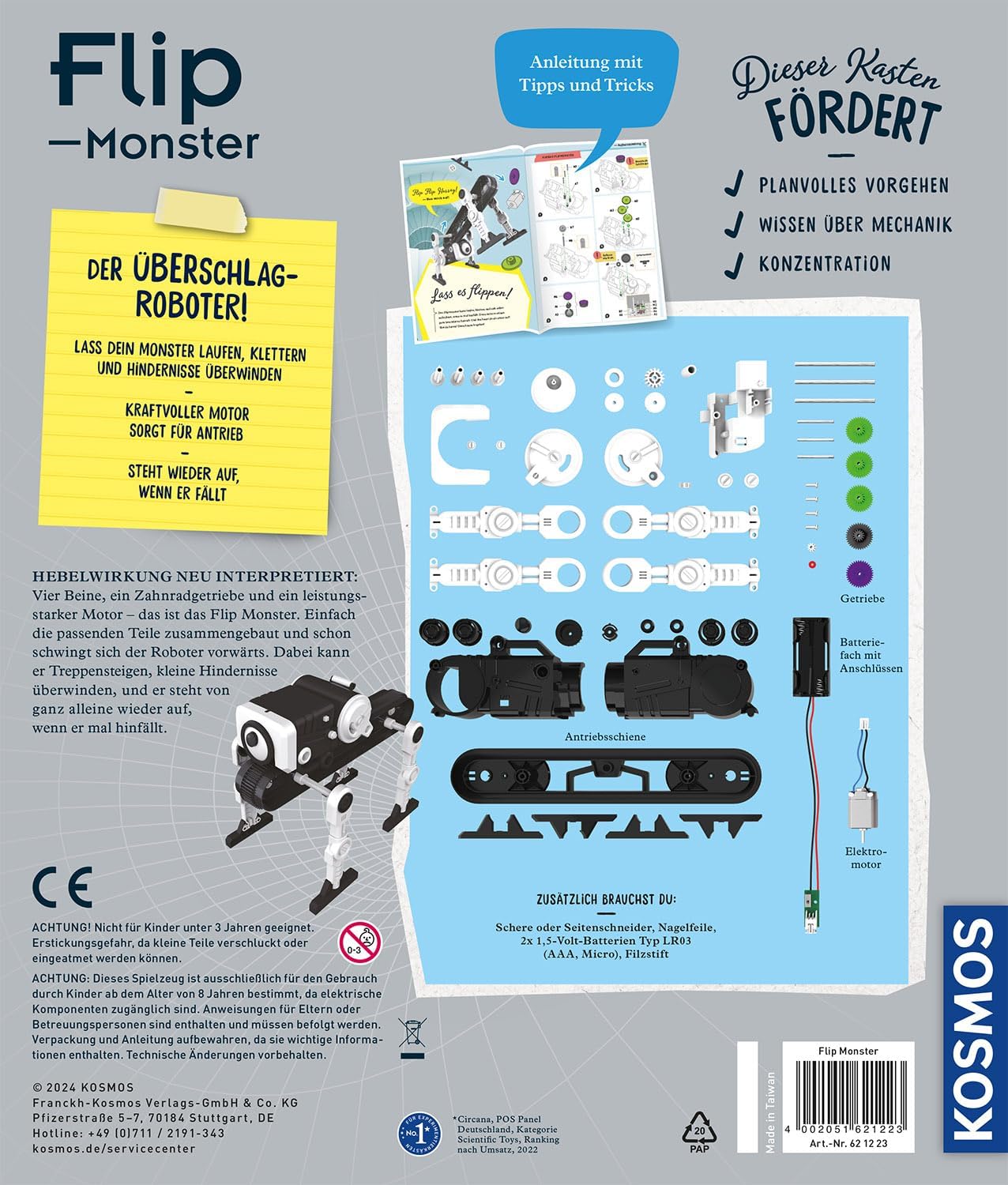 Flip Monster Roboter, Flip Monster