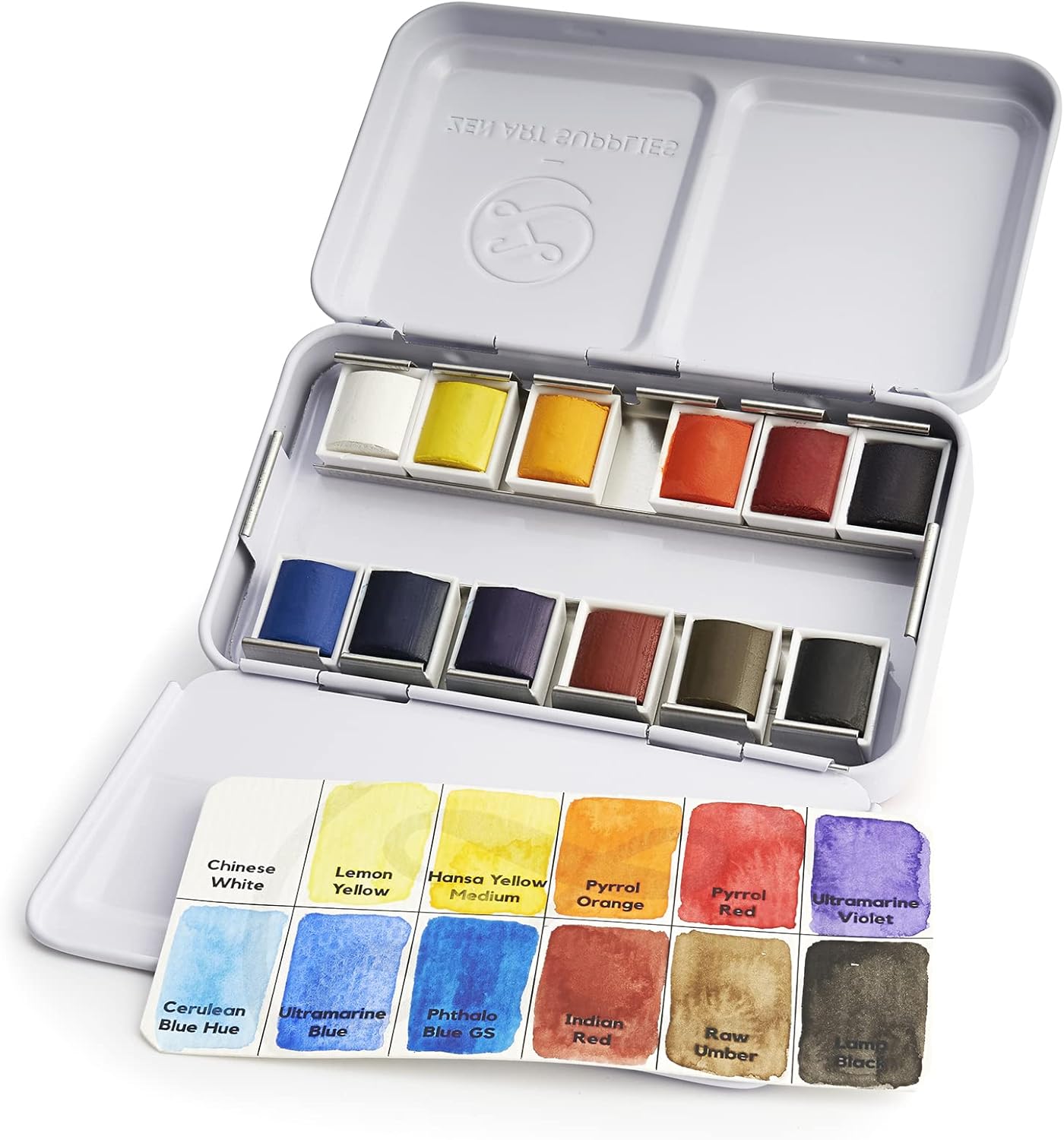 12er-Set Aquarellfarben Classico, Classico 12 Farben