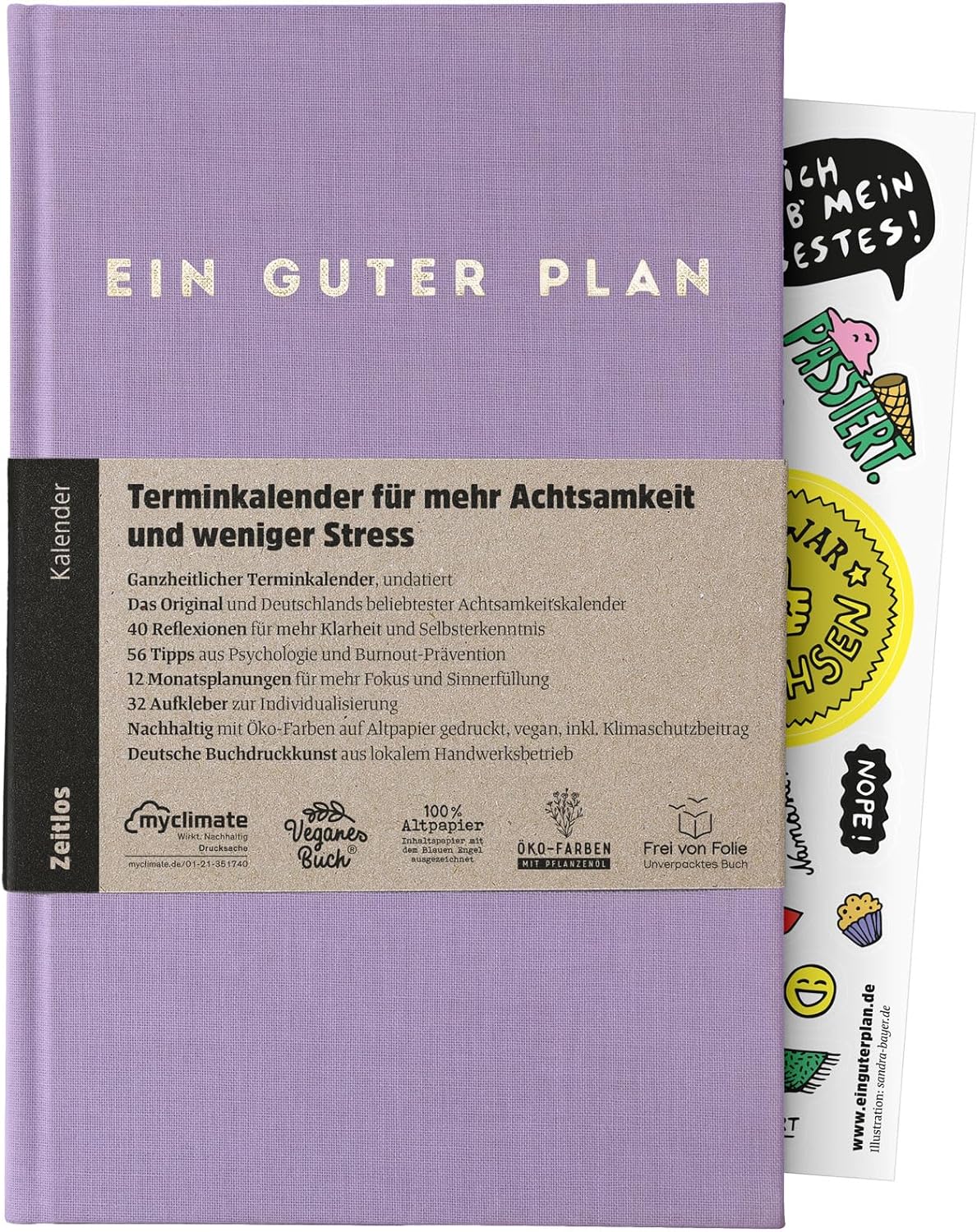 Terminkalender: Ein guter Plan, Lavendel