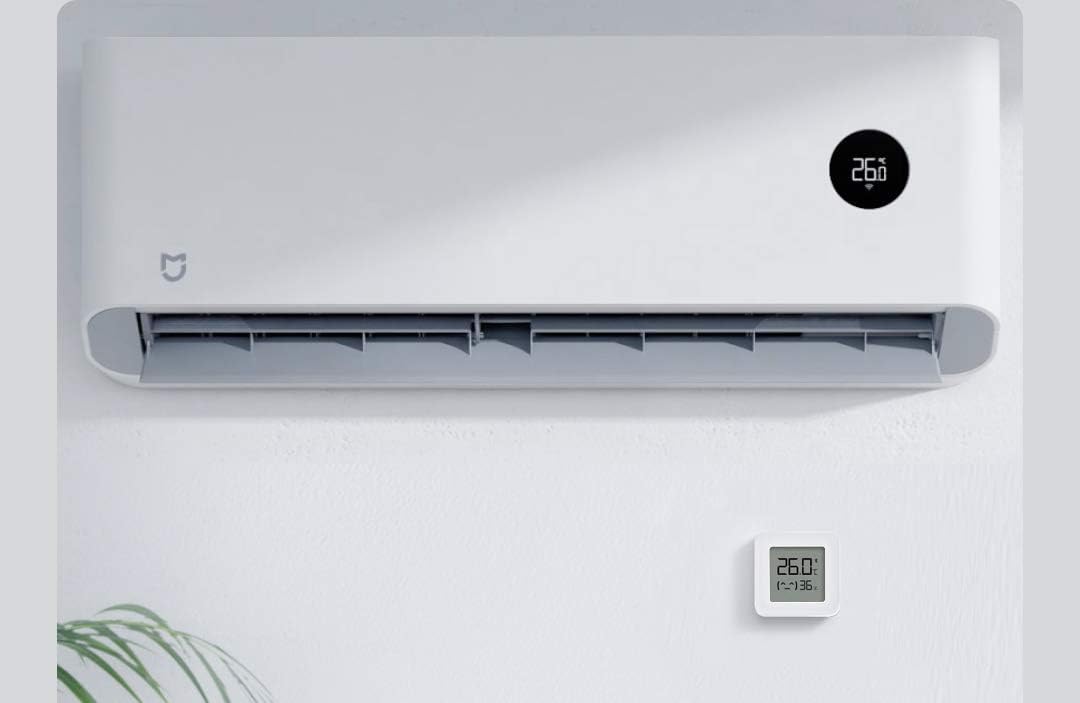 2x Mi Temperatur- und Feuchtigkeitsmonitor