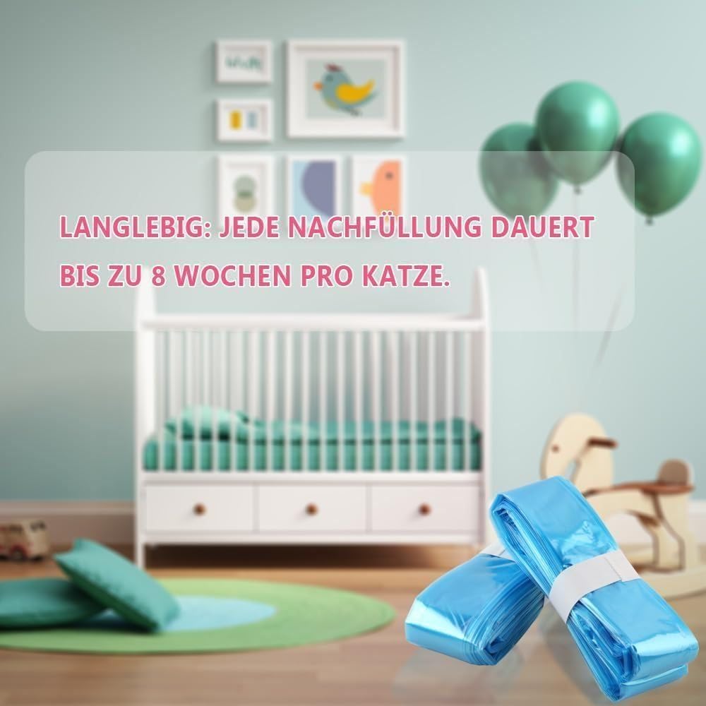 Nachfüllfolien für Windeleimer (9 Stück, XL)