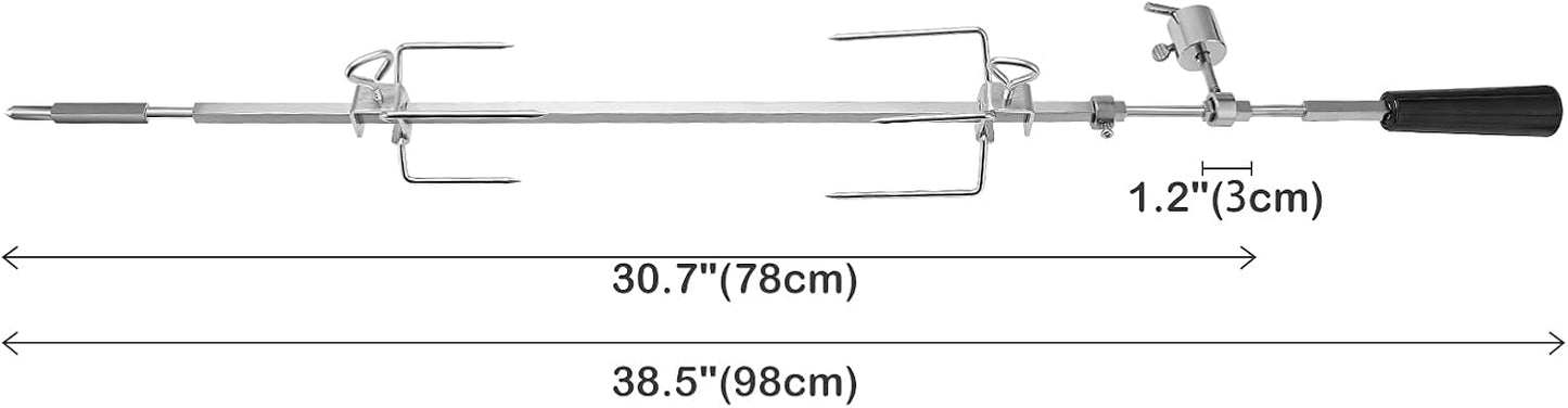 Rotisserie-Set für Gasgrills