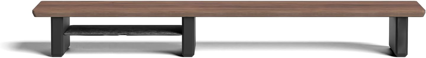 Monitorständer Dual Screen Riser, Walnuss Medium v2.0 - 36 Inches