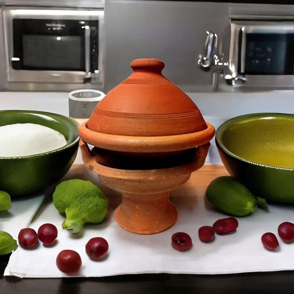 Marokkanische Tajine mit Stövchen (30 cm)