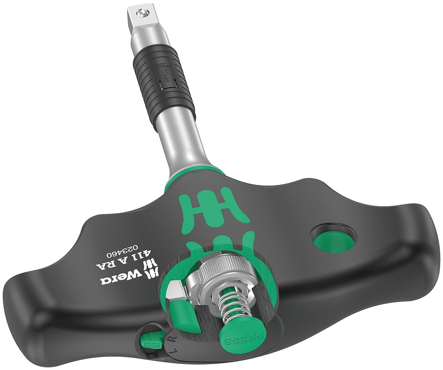 411 A RA Quergriff-Adapterschraubendreher mit Ratschenfunktion, 411 A RA