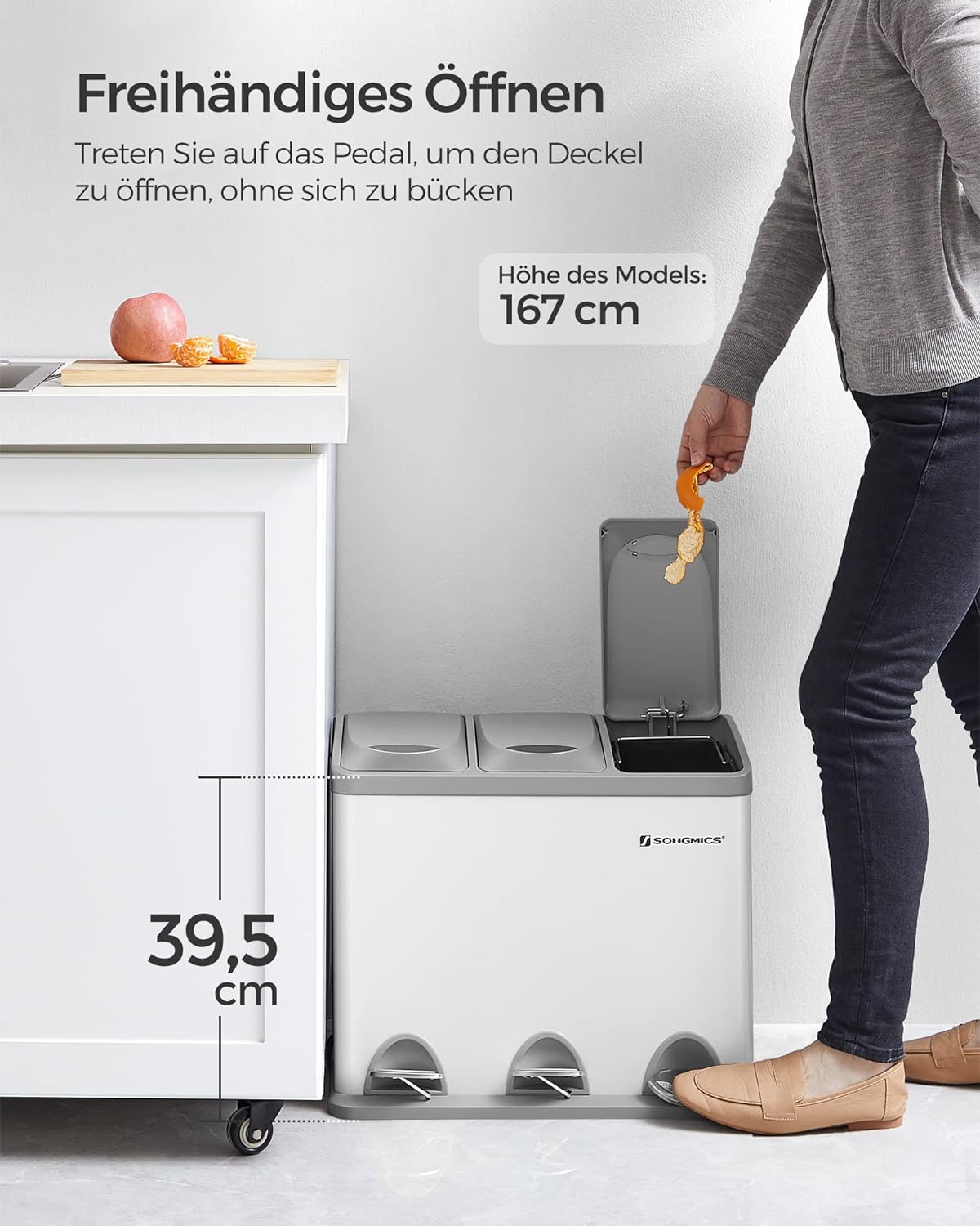 Mülltrennsystem, Weiss