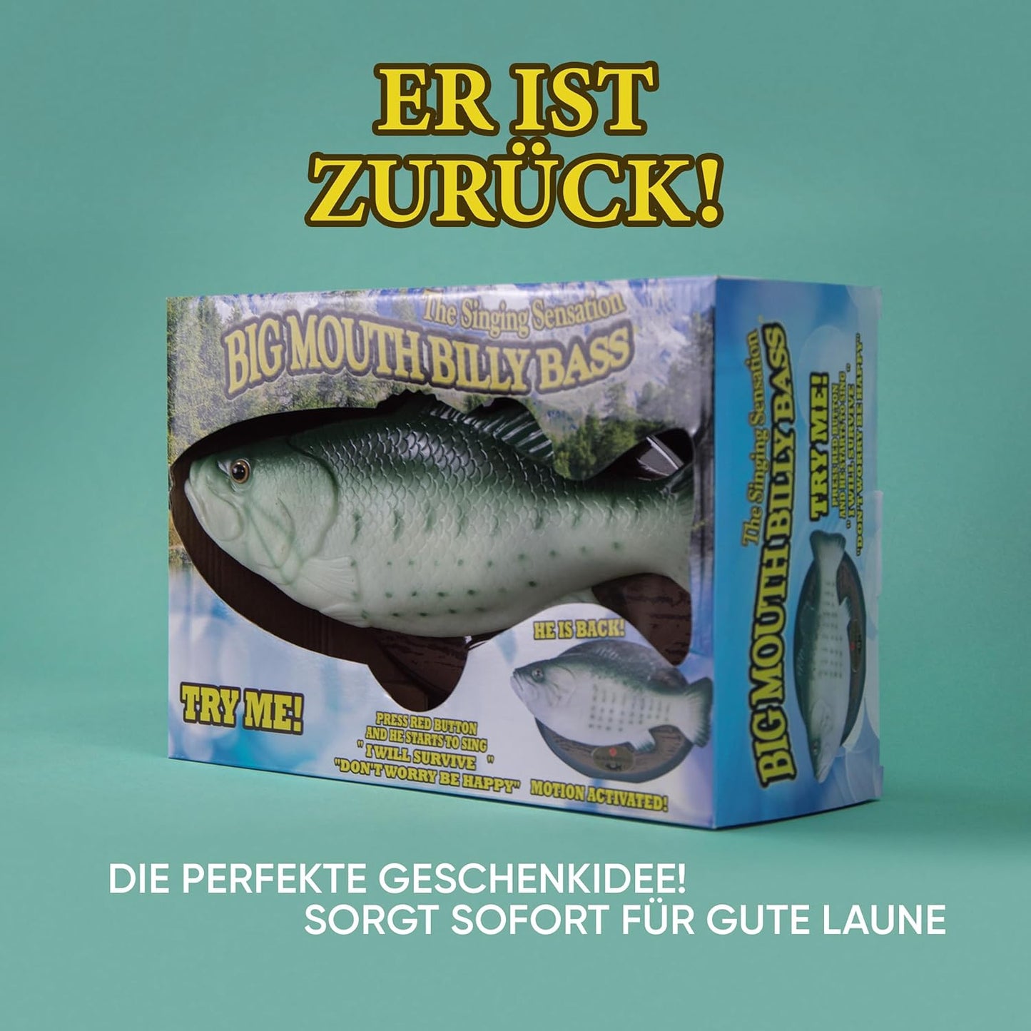 Singender & tanzender Fisch Big Mouth Billy Bass