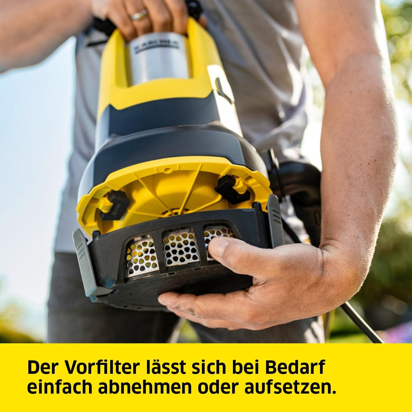 Flachsaugende Tauchpumpe SP 17.000 mit Level Sensor