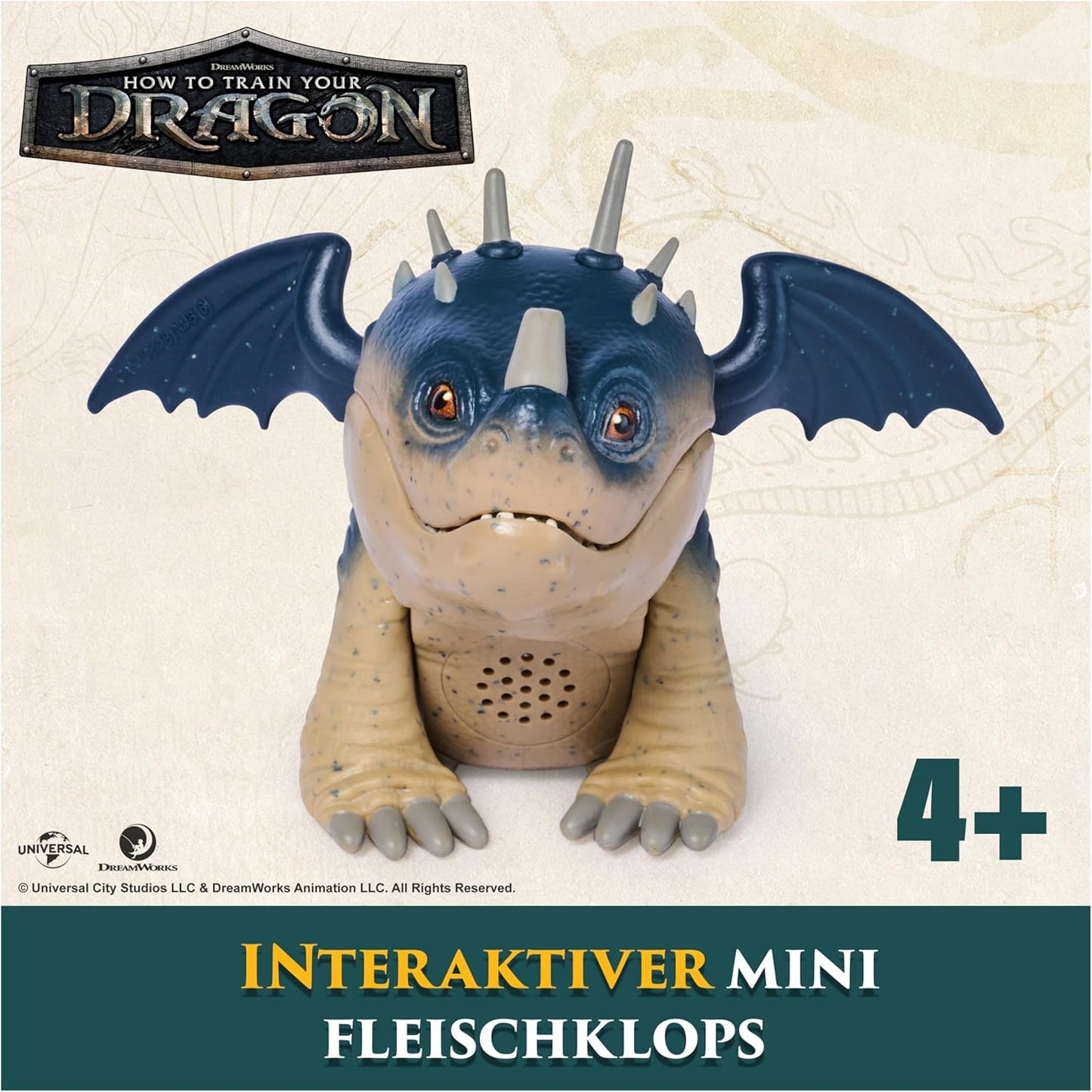 Drachenzähmen leicht gemacht - Interaktiver Mini-Drache Fleischklops, Toy