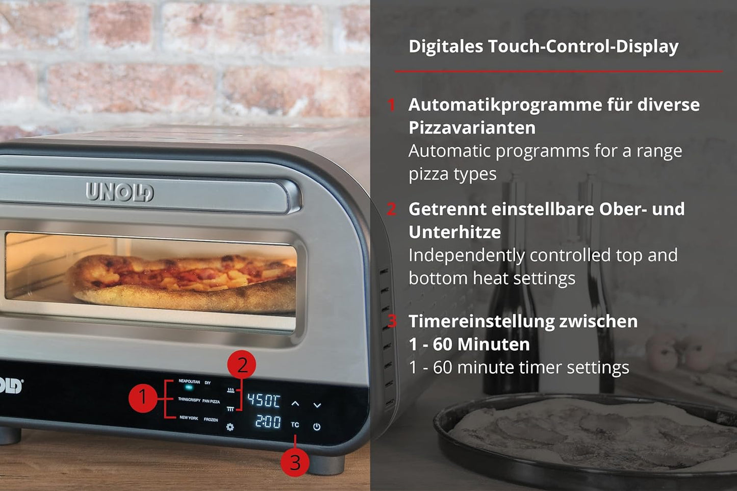 Pizzaofen Luigi 68816, Pizzaofen Luigi