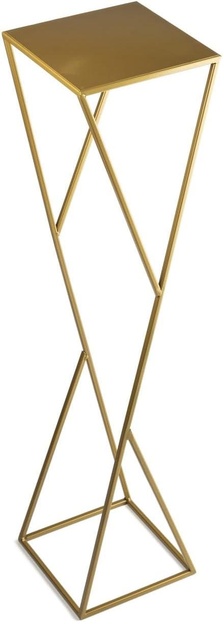 Blumenständer im Loft-Stil 100 cm, 100 cm Gold
