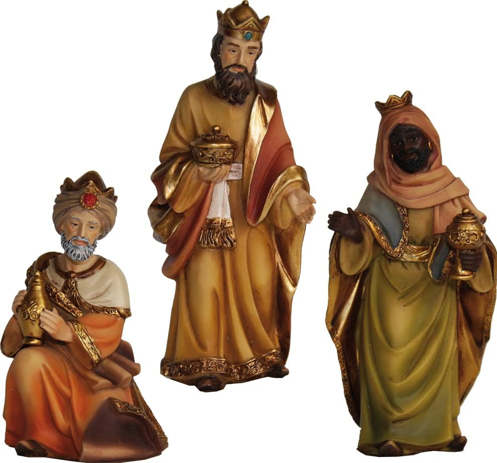 Krippenfiguren - die Heiligen Drei Könige