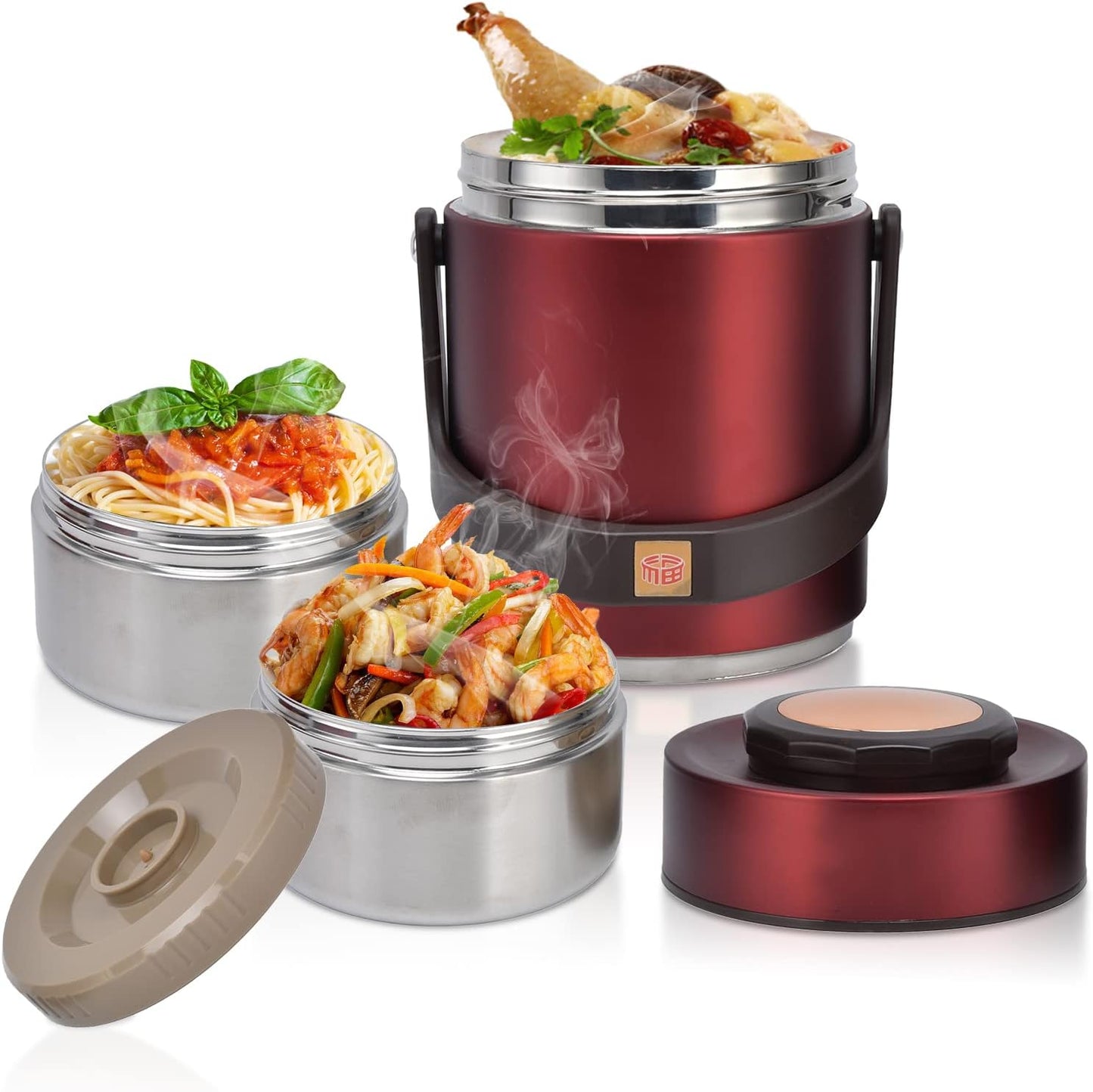 Thermo-Lunchbox, Rot