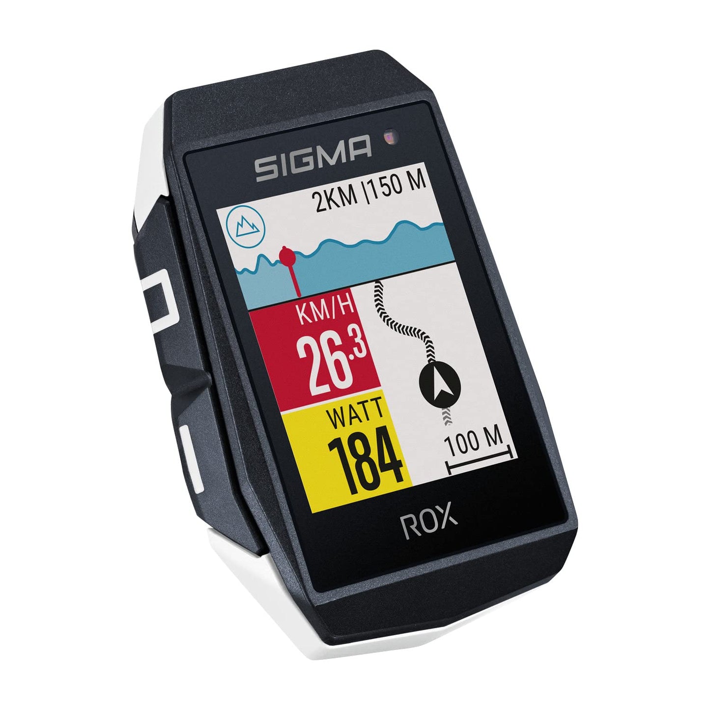 Fahrradcomputer ROX 11.1 Evo mit GPS & Navigation, Weiss ROX 11.1 EVO