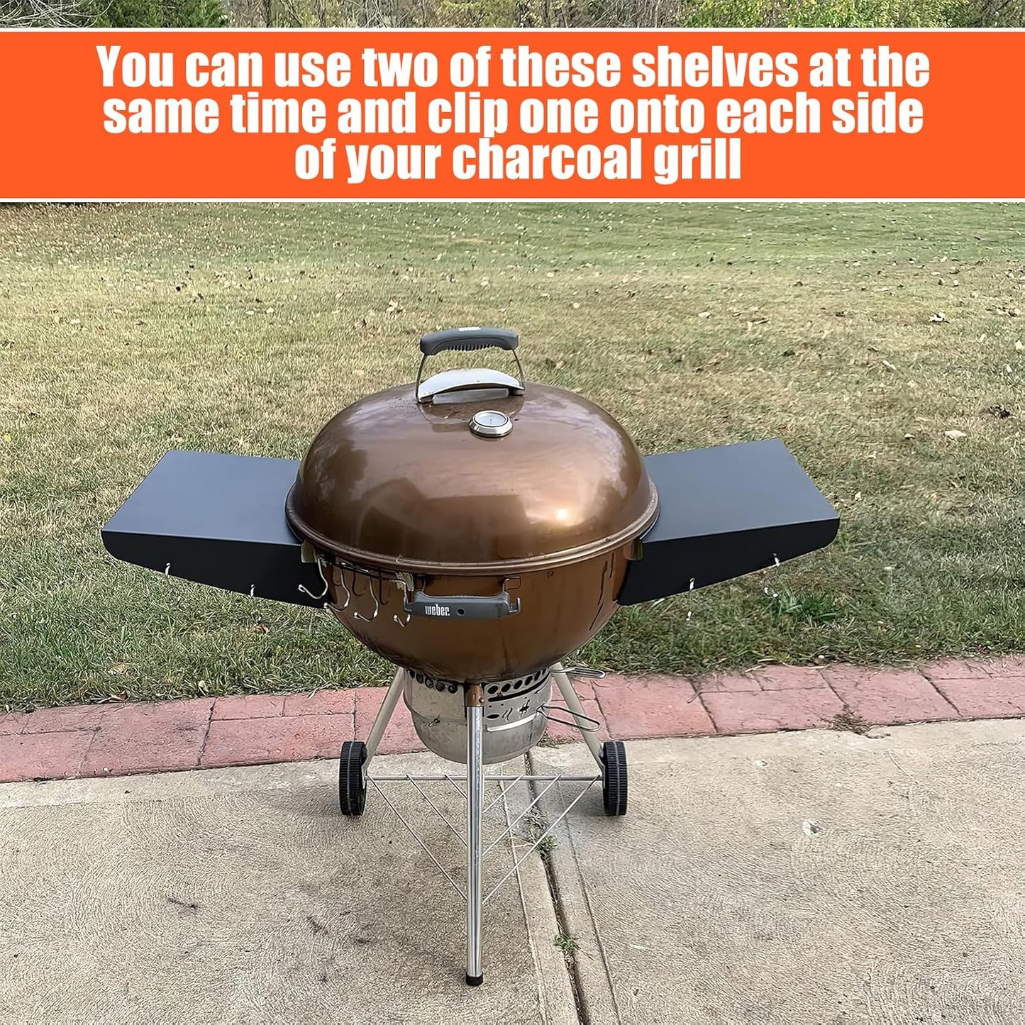 Grill-Beistelltisch für Kugelgrill, Grill Beistelltisch