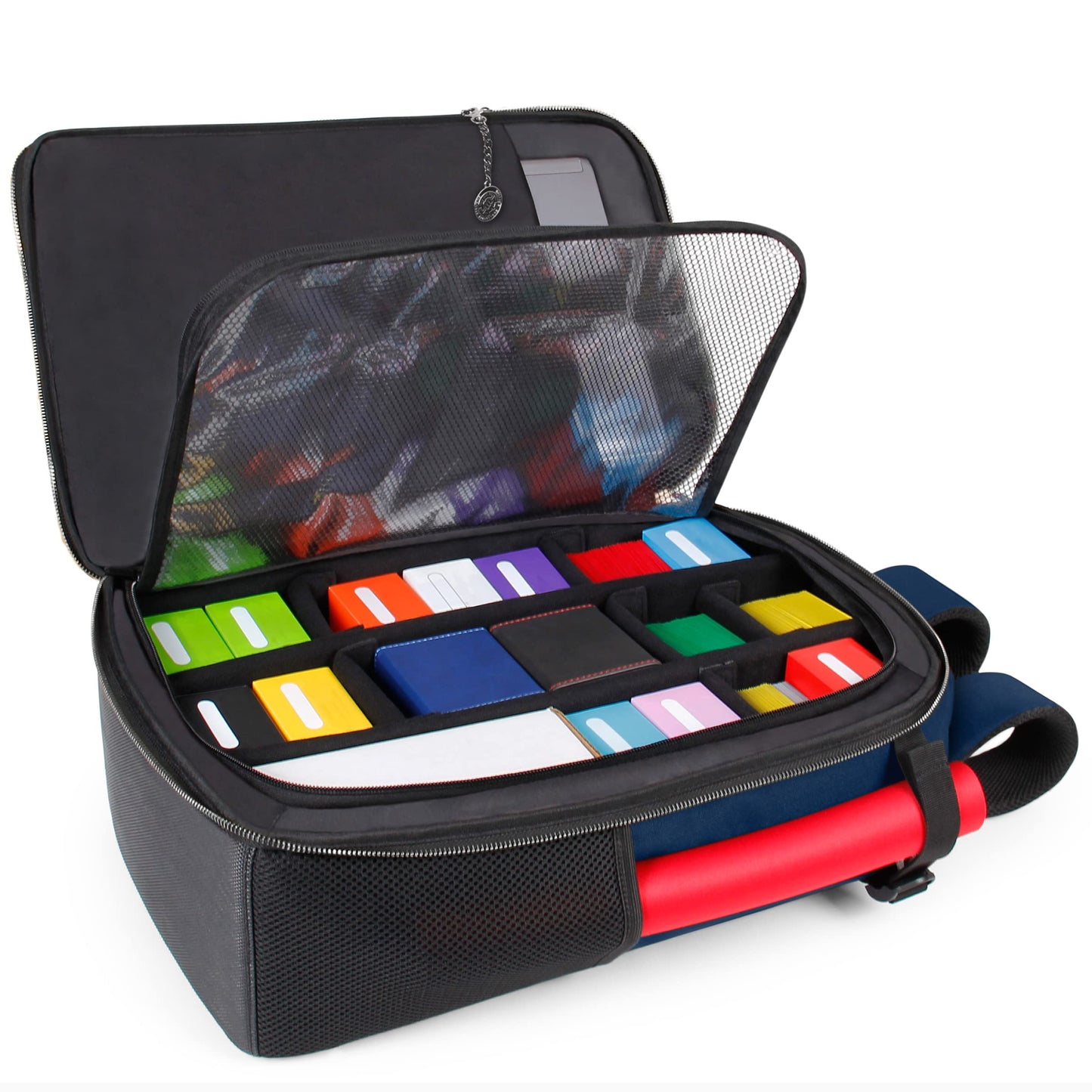 Tabletop Collector's Edition Card Storage Backpack, Drachen Blau