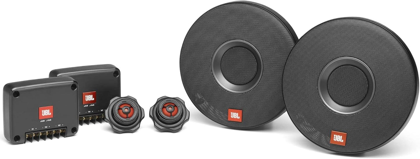 2-Wege KFZ Soundsystem mit Frequenzweichen Club 605CSQ