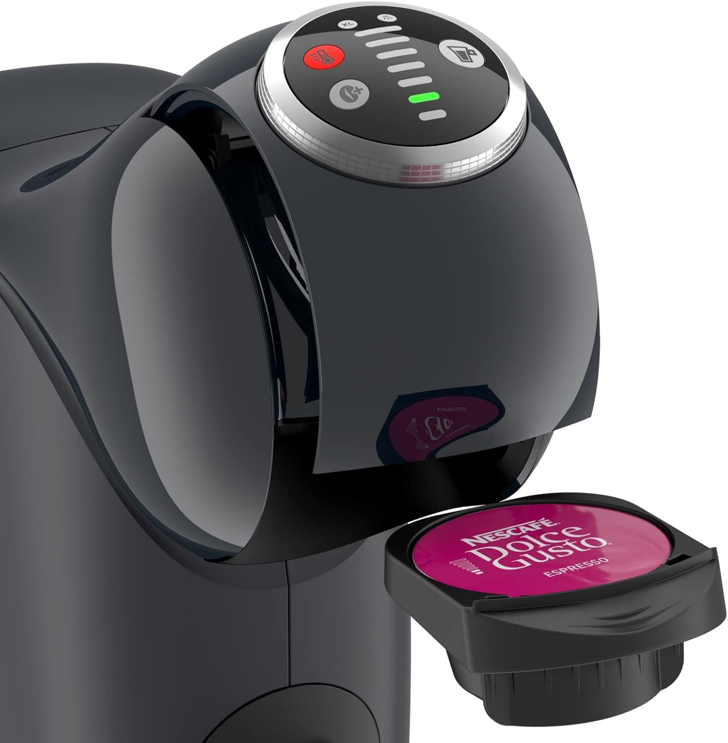 Kaffeekapselmaschine Genio S Plus mit Espresso Boost, Kapselmaschine KP340B, Cosmic Grey ; Grau