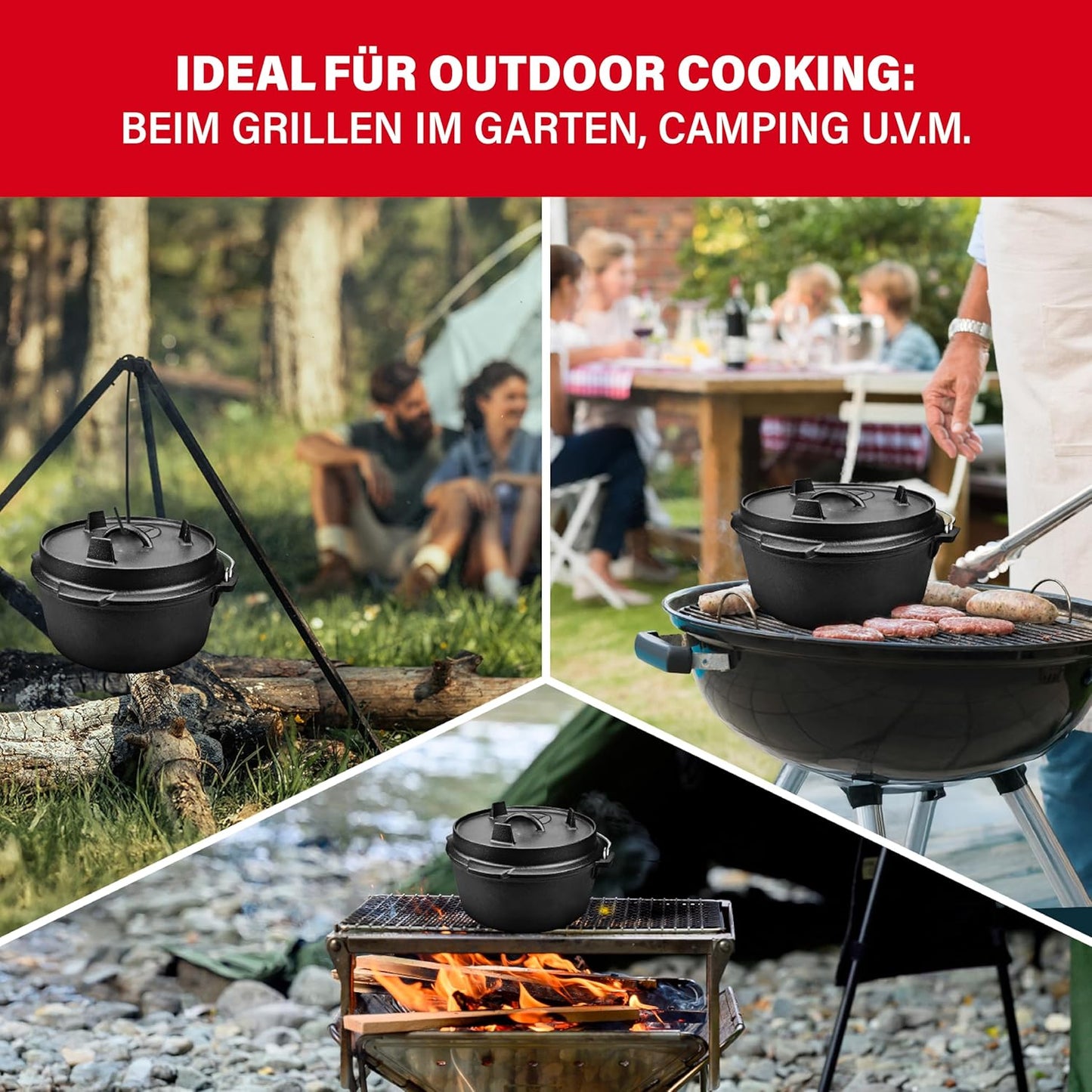 Dutch Oven mit Deckel