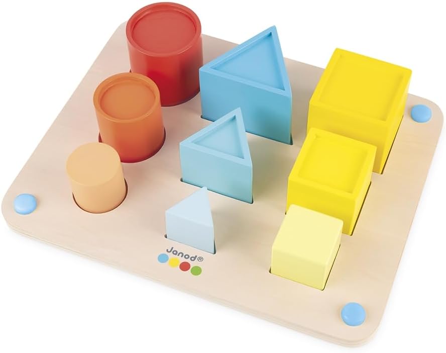 Lernspiel Formen & Farben aus Holz, Die Bände