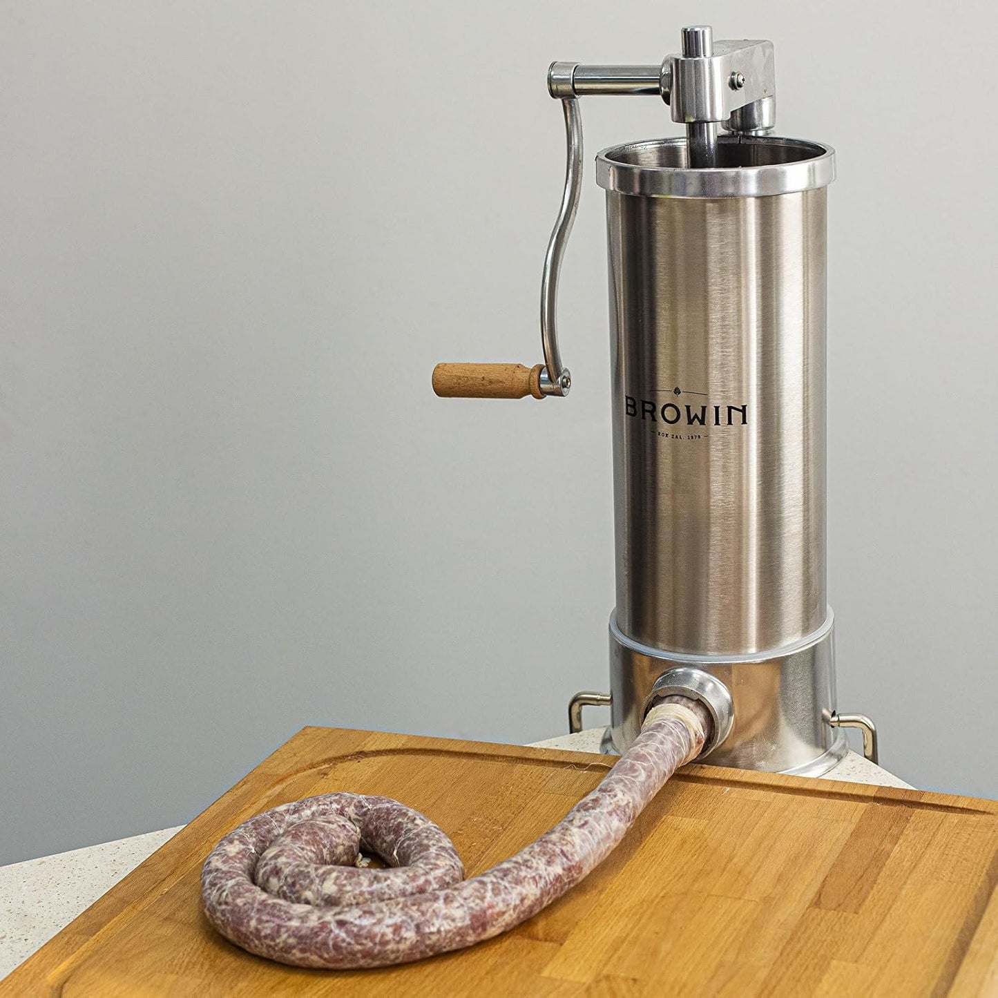 Manuelle Wurstfüllmaschine, Vertikaler 5 kg Edelstahl