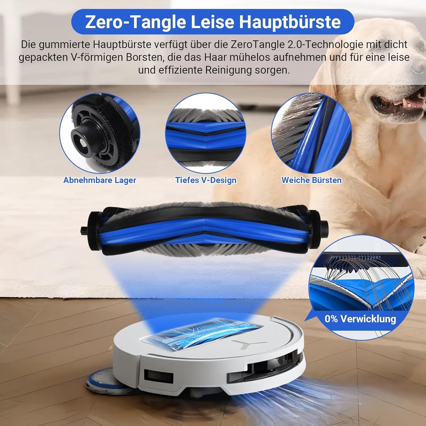 Zubehörset für Ecovacs Deebot T50 Max Pro, Grösse: kompatibel mit Ecovacs T50 Max Pro
