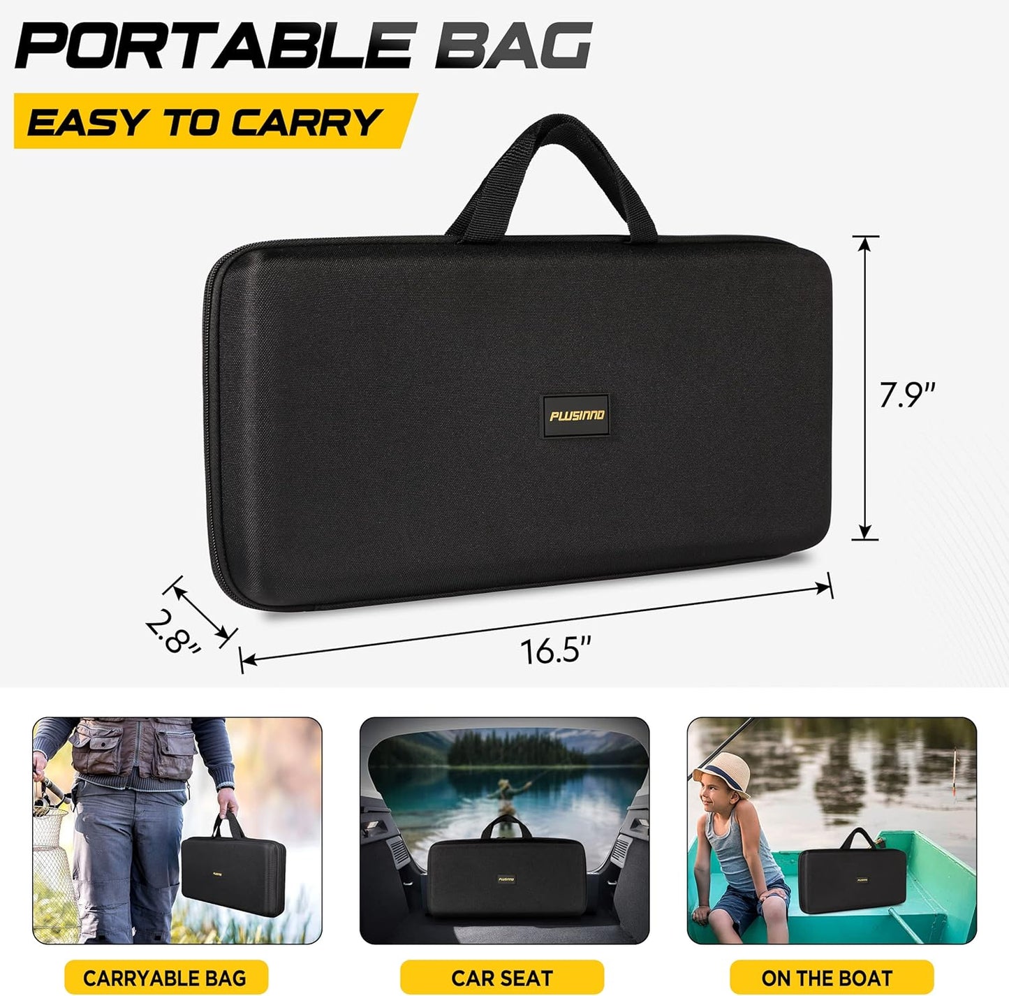 Teleskop-Angelruten-Set mit Spinnrolle und Köder, Full Kit with Carrier Case, 1.8M 5.91FT