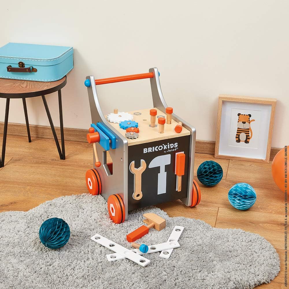 Brico'Kids Werkzeugwagen für Kinder
