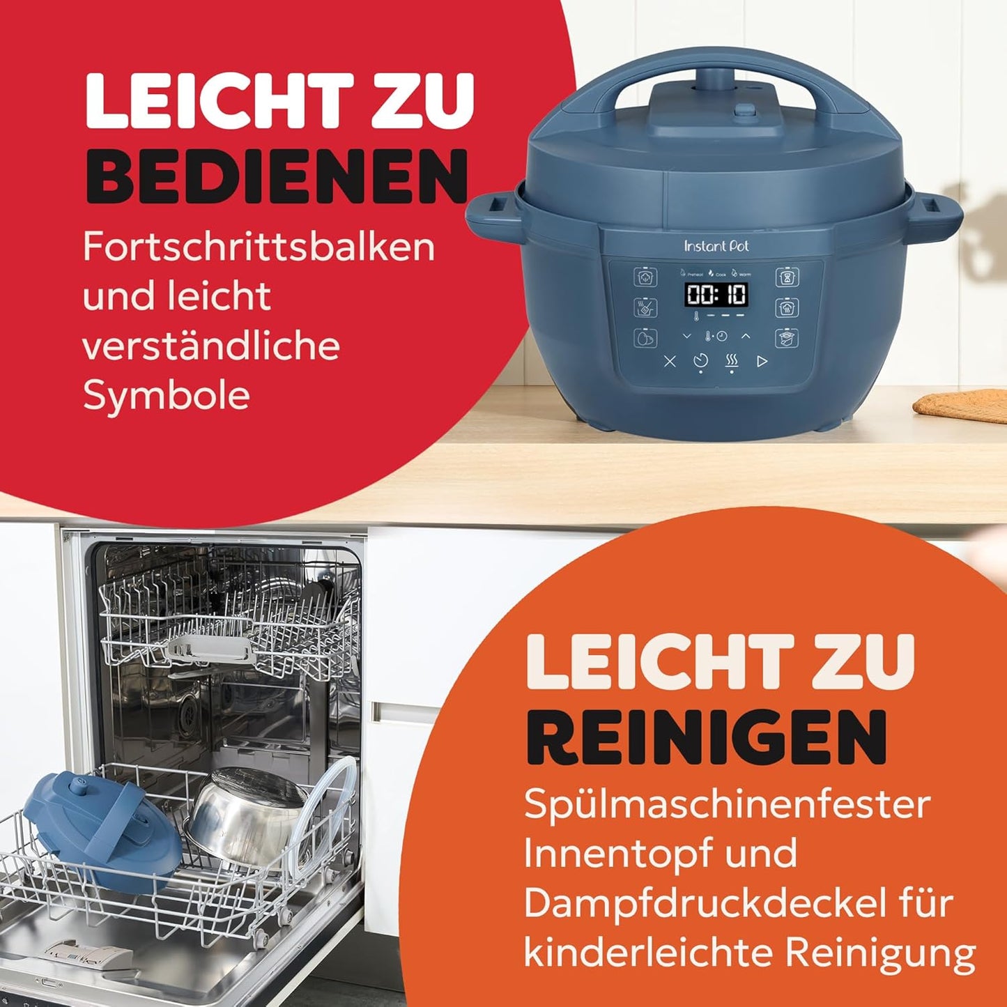 Multikocher, Blau Tagtraum 3.8 Liter Standard