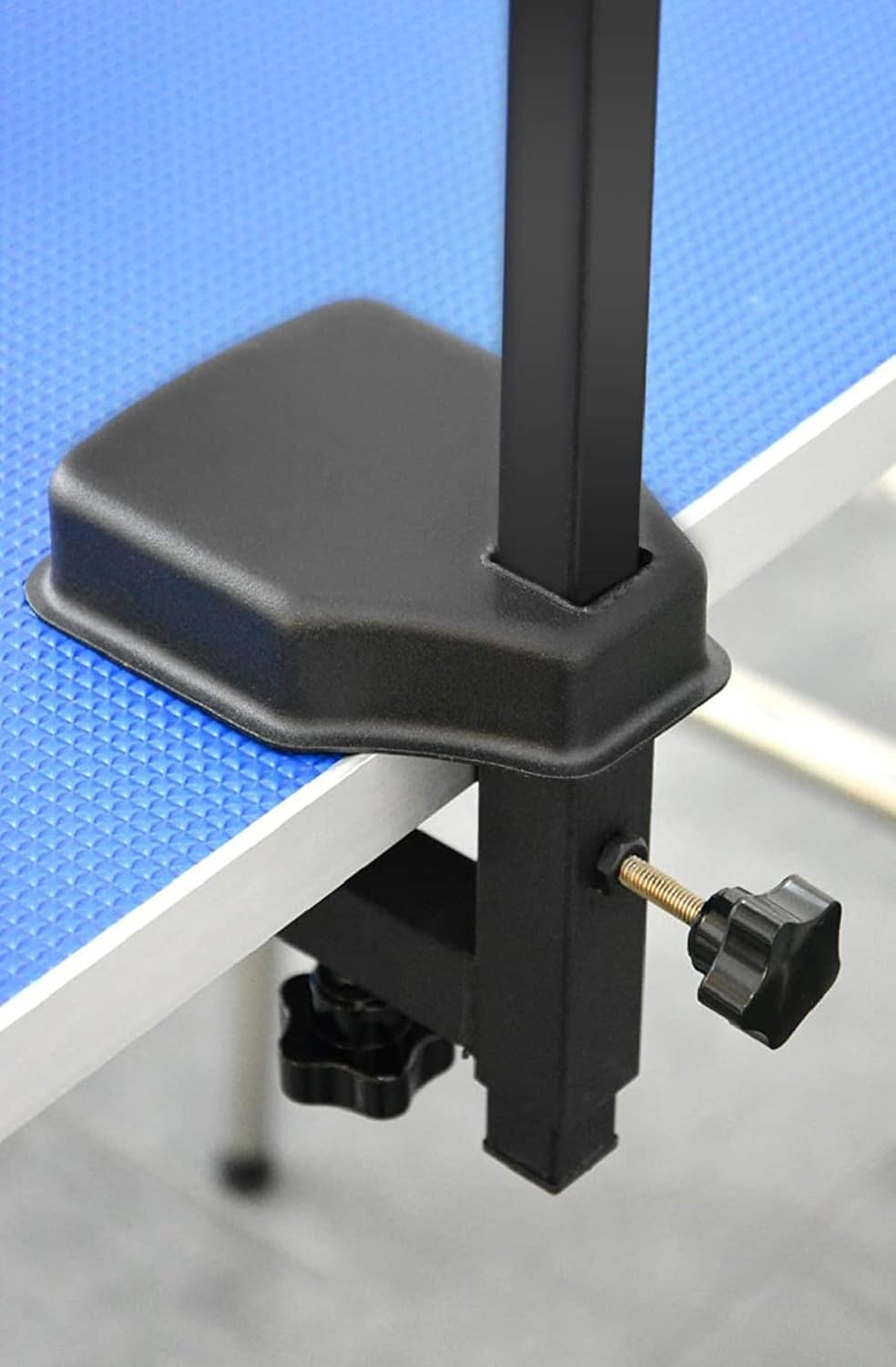 Fellpflege-Arm, höhenverstellbar mit Haunch-Halter, Schwarz