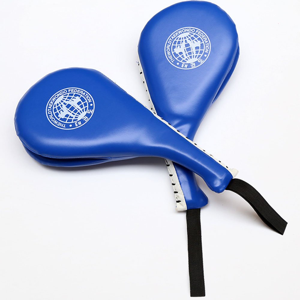 Taekwondo Handpratzen-Set, 1Paar Blau