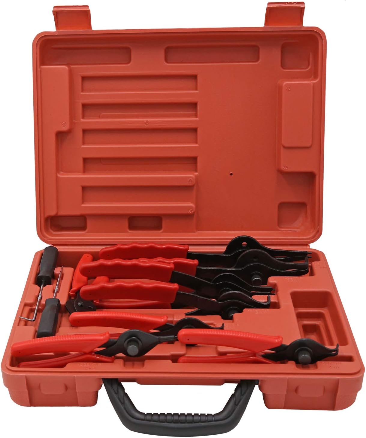 Sprengring Zange 11tlg 12,7-203mm Seegeringzange Aussenringe Innenringe