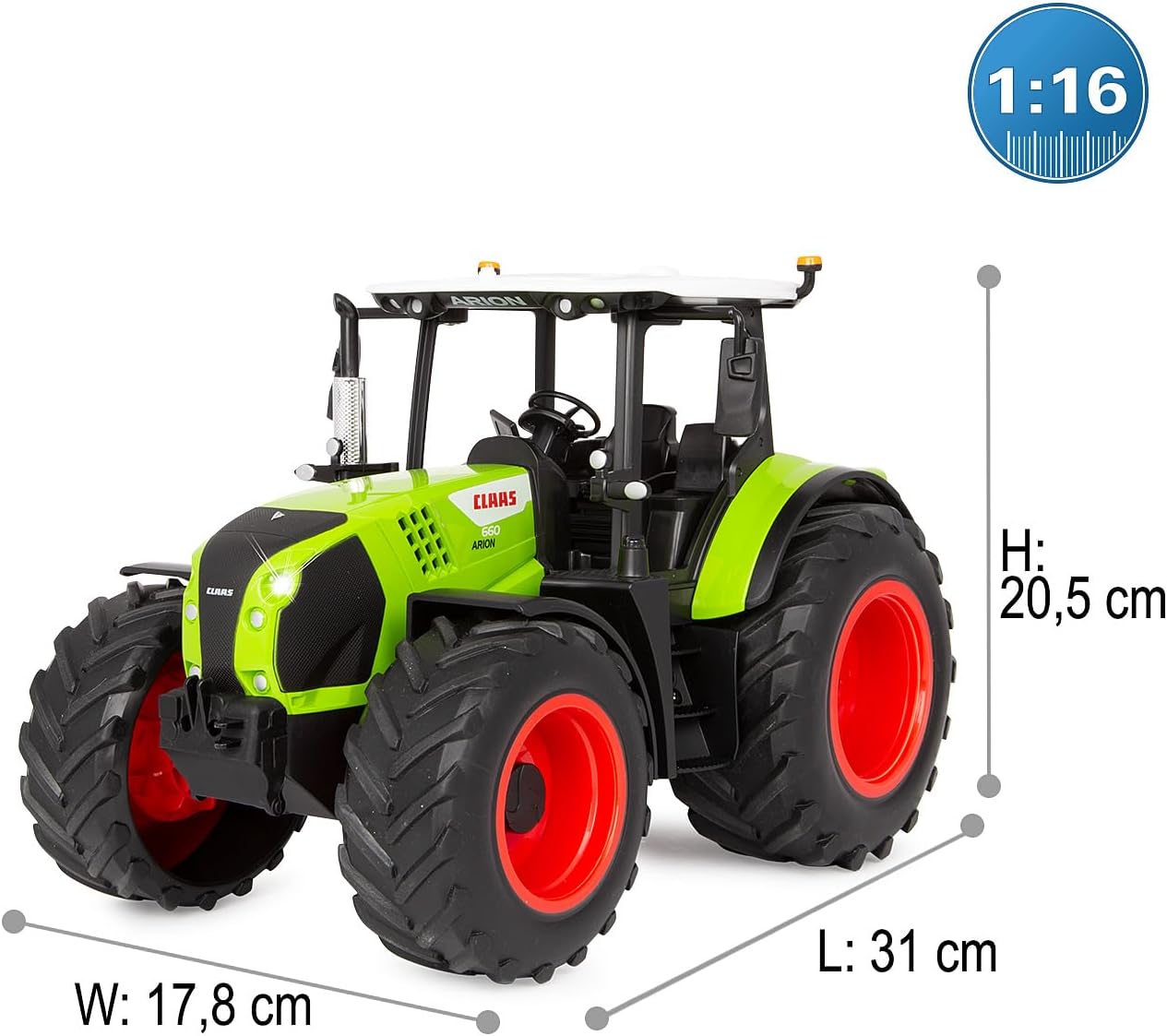 Claas Arion 660, 1:16