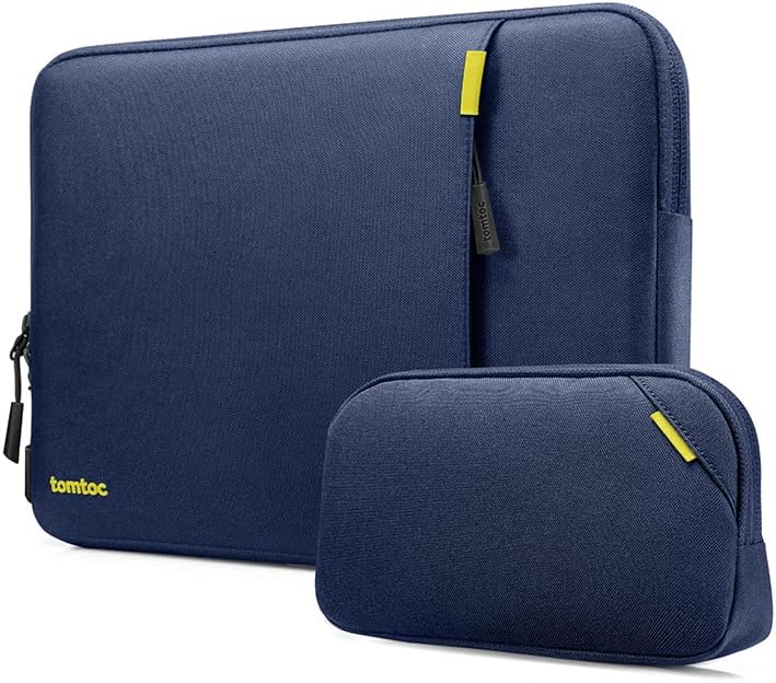 360° Laptop-Hülle für 16", 16 Zoll für MacBook Pro 16 Navy Blau