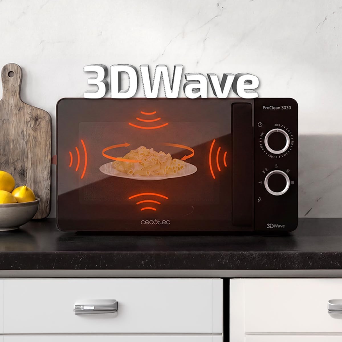 Mikrowelle Proclean 3030 Wave mit 3DWave Technologie, 20L