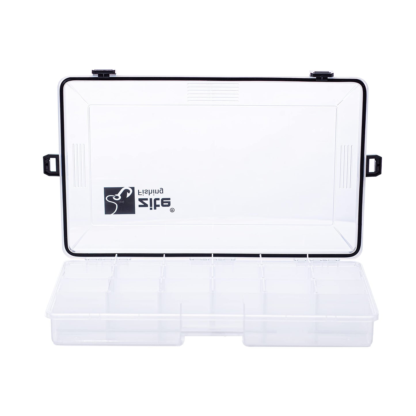 Wasserdichte Tackle-Box für Angelzubehör (35x21x5cm), 35x21x5 cm - 1 Stück