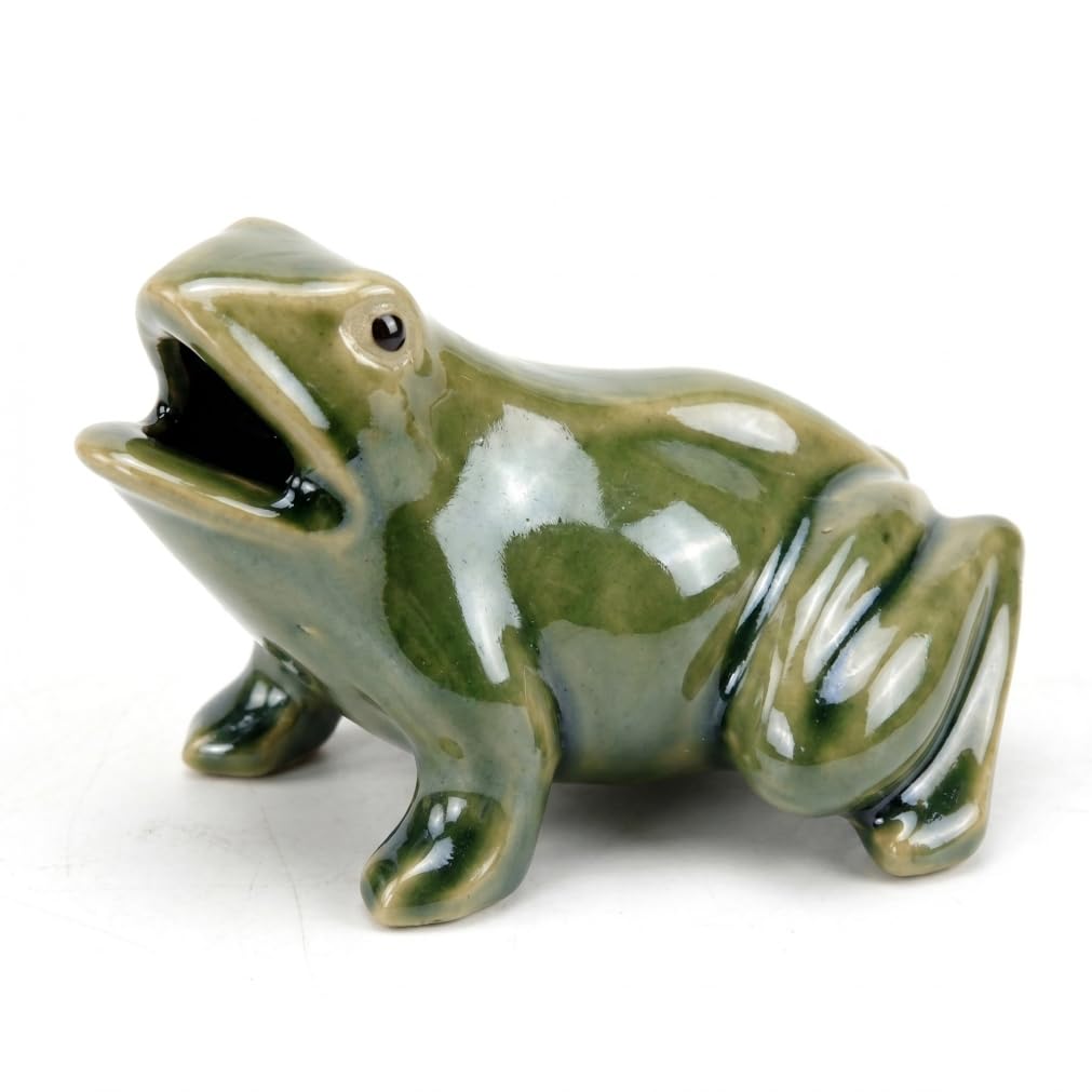 Frosch Wasserspeier, 11x9x7cm