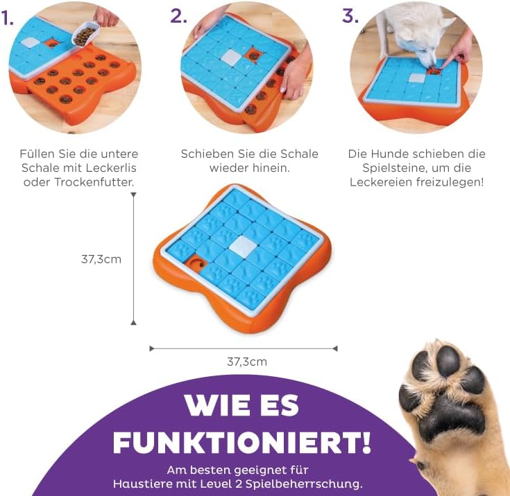Challenge Slider Hundespielzeug-Puzzle, Challenge Slider Level 3 (Fortgeschritten)