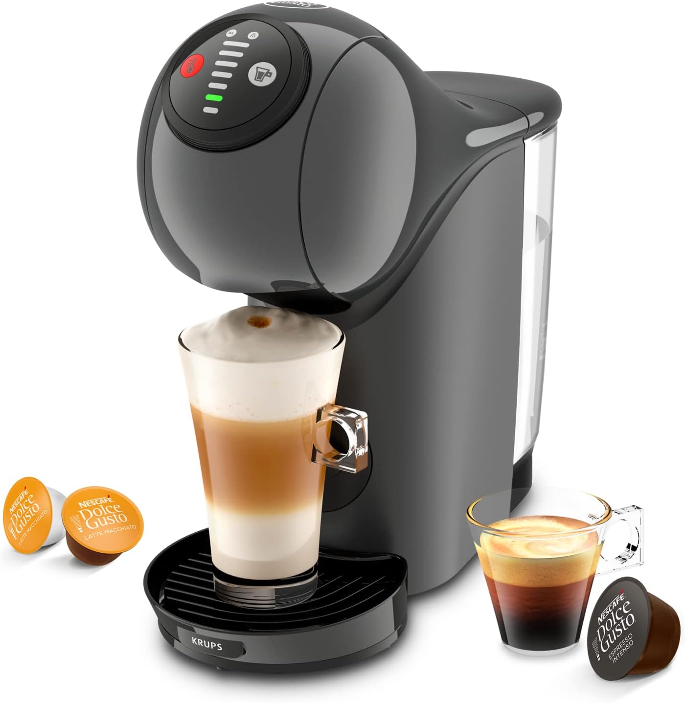 Kaffeekapselmaschine Genio S, Kaffeekapselmaschine KP243B Anthrazit