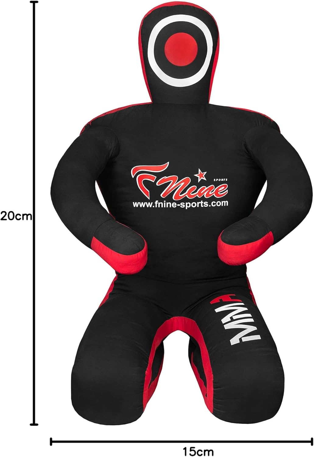 MMA Judo Dummy für Kampfsporttraining, Black Canvas 59"