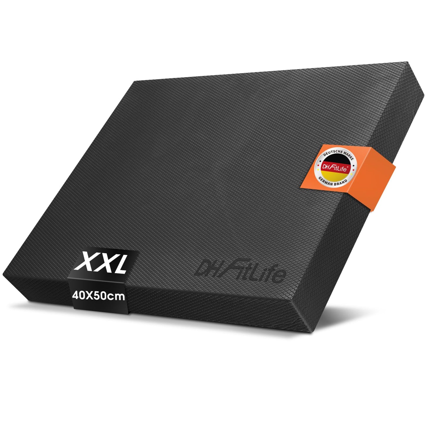 Premium Balance Pad, Schwarz XXL