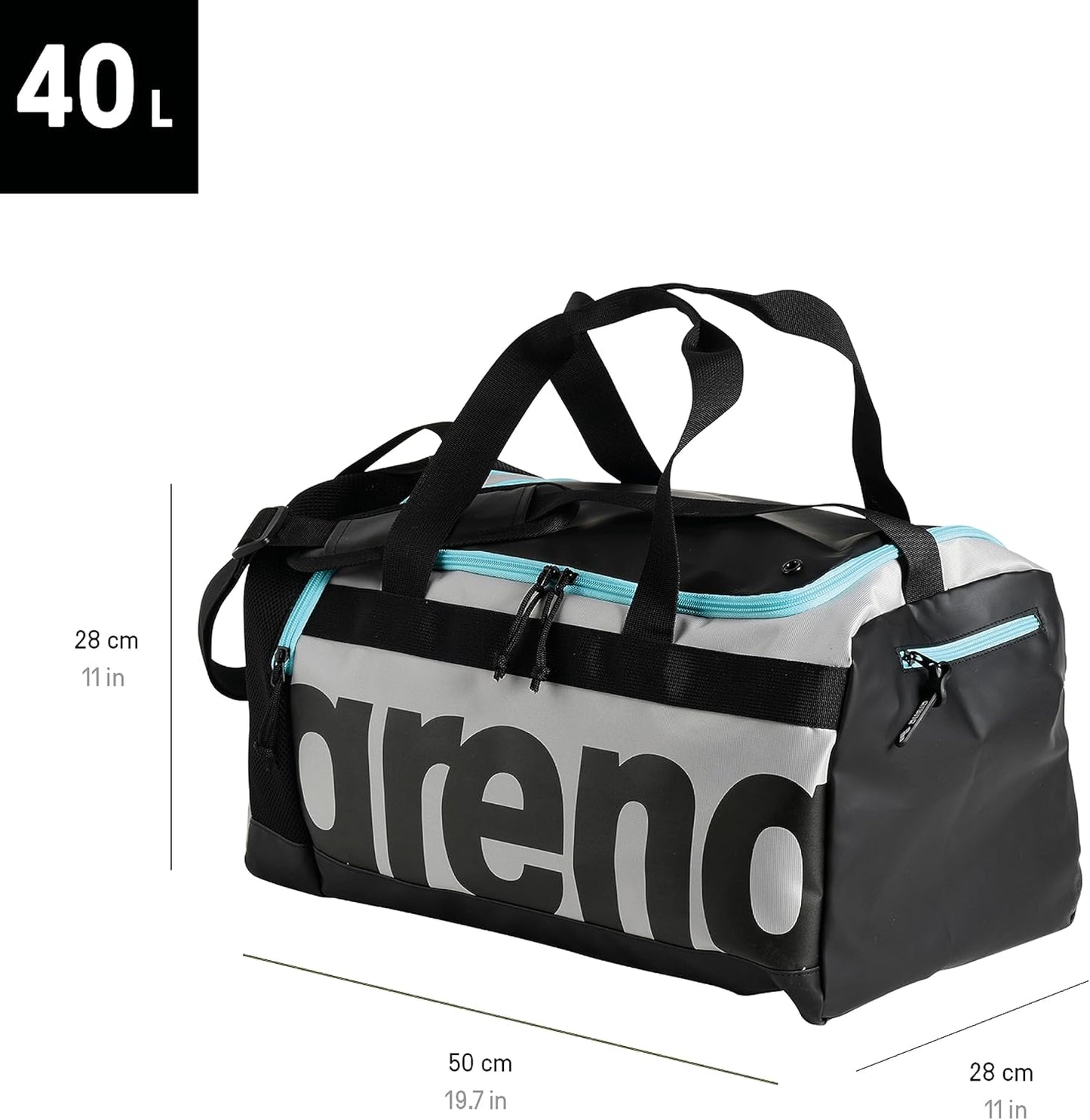 Spiky III Duffle 40 Seesack, Viola
