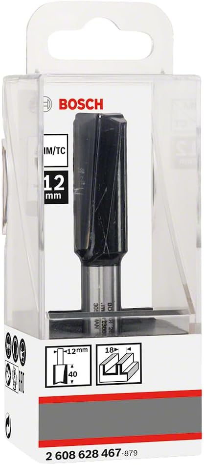 2608628467 Nutfräser, Ø 18 mm / 12 mm / L 40 mm
