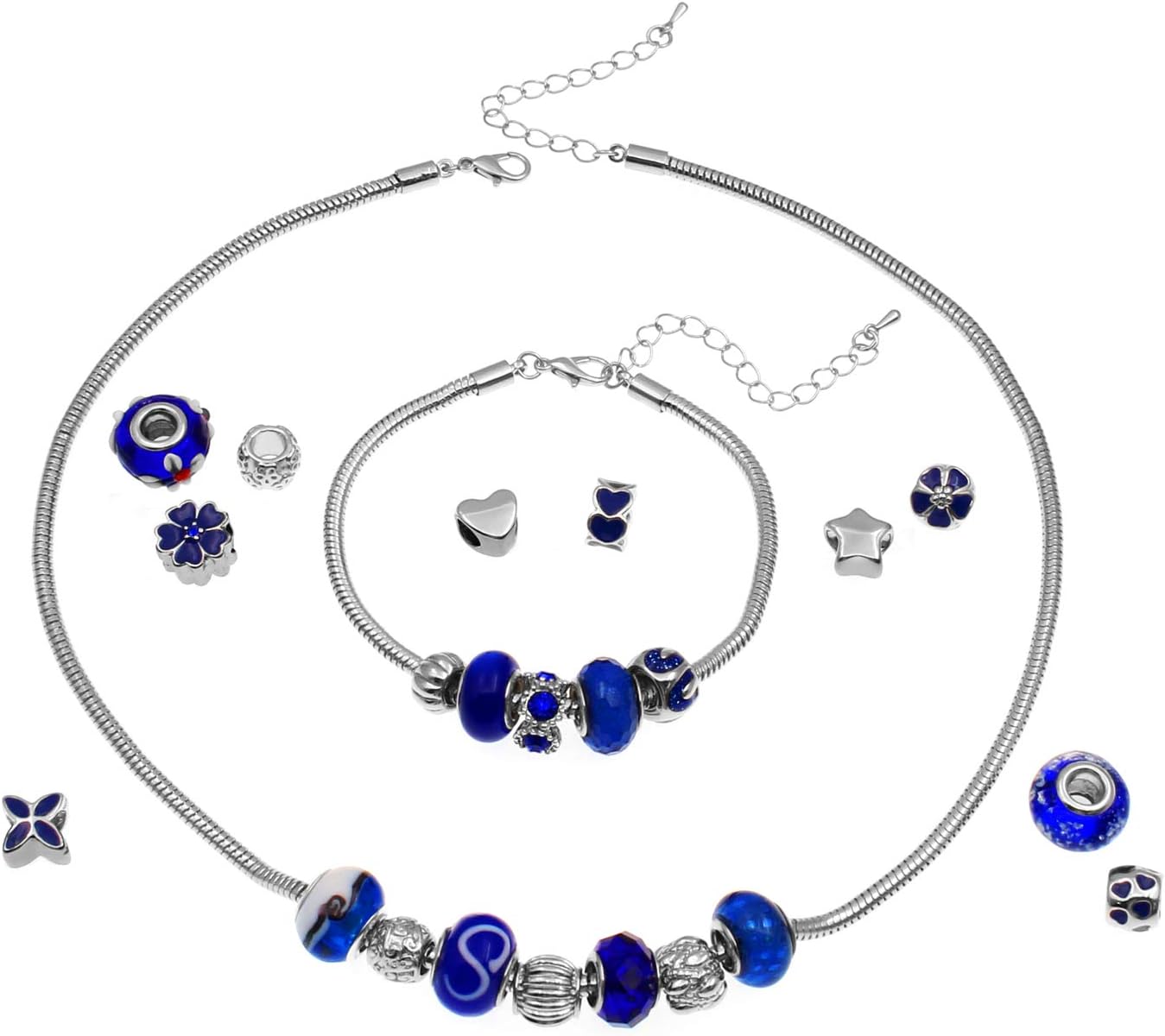 Mode-Schmuck Adventskalender mit Perlenanhängern