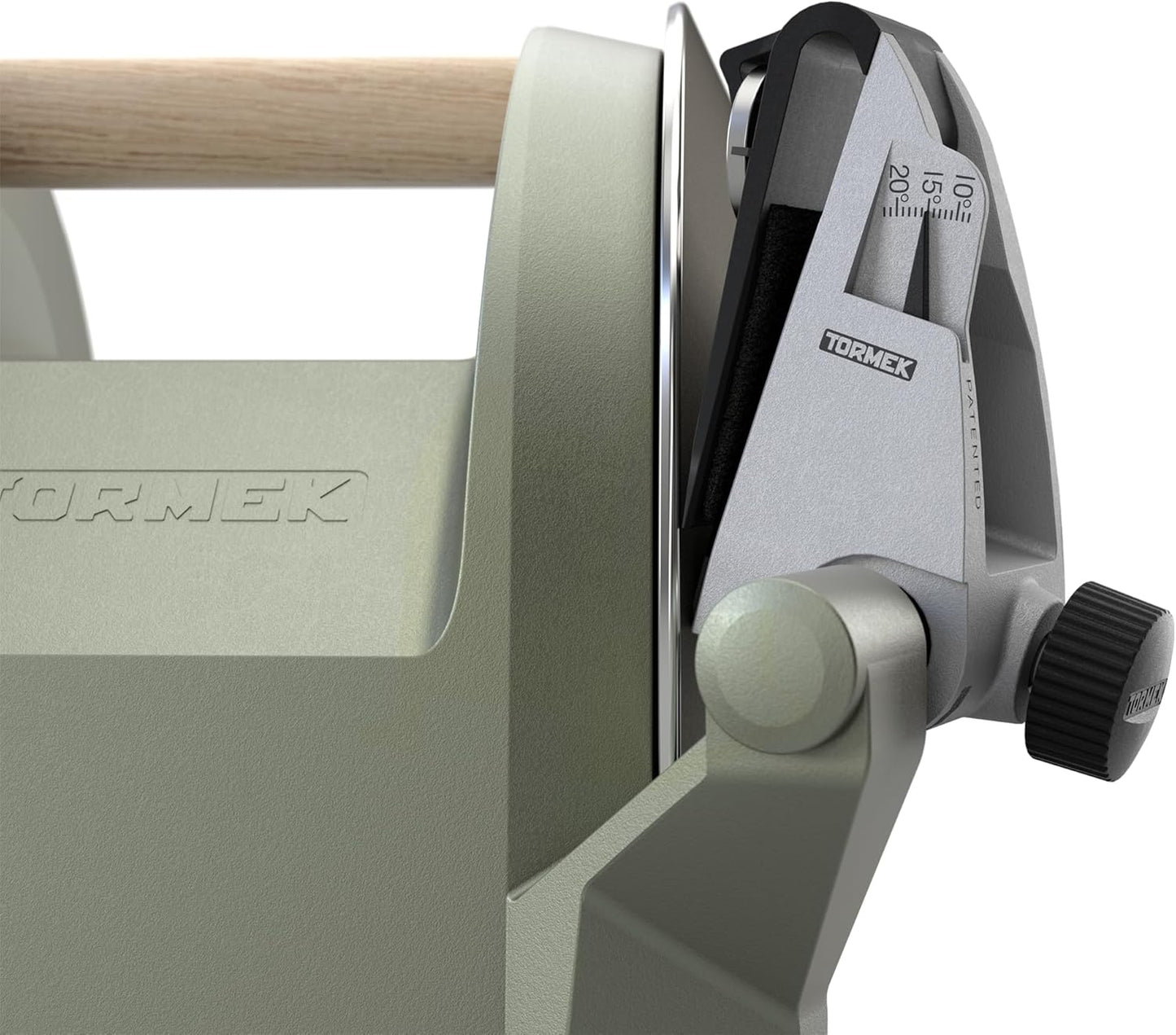 T-1 Messerschärfer für Hobbyköche, Ash Green