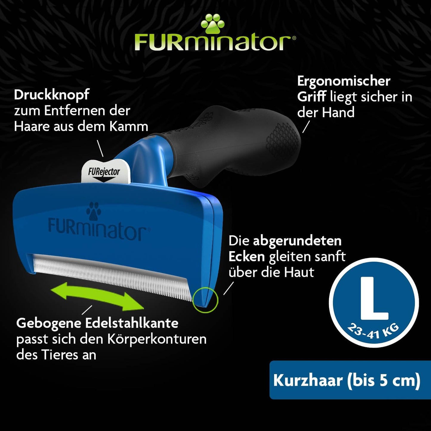 Kurzhaar - Hundebürste, Kurzhaar