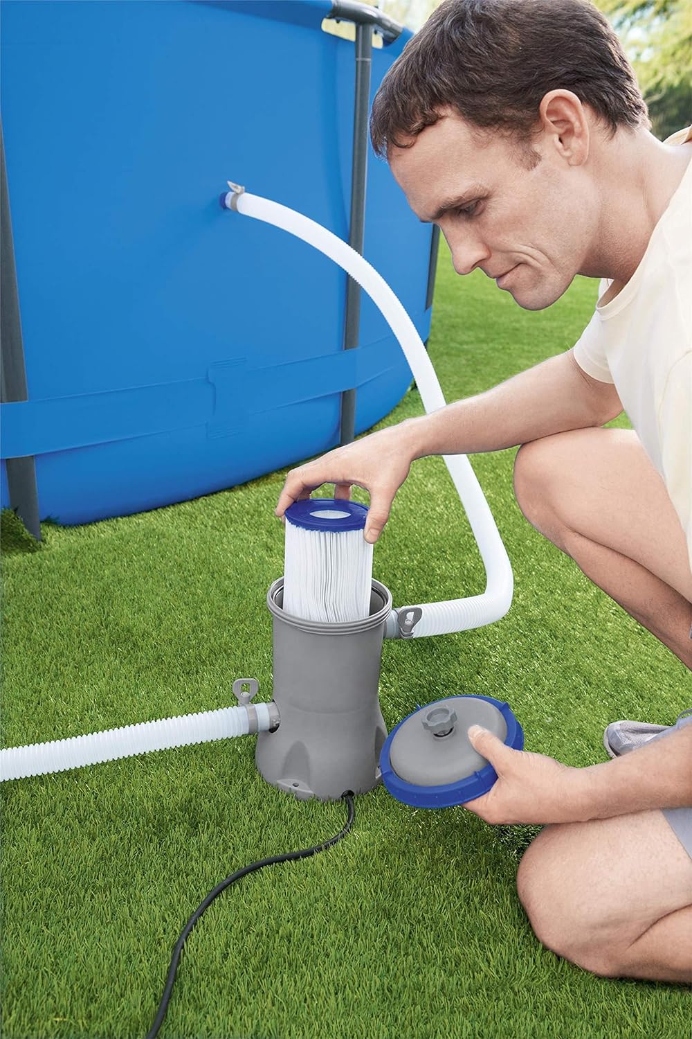 Flowclear 530gal Filterpumpe 58383, 2.006 l/h
