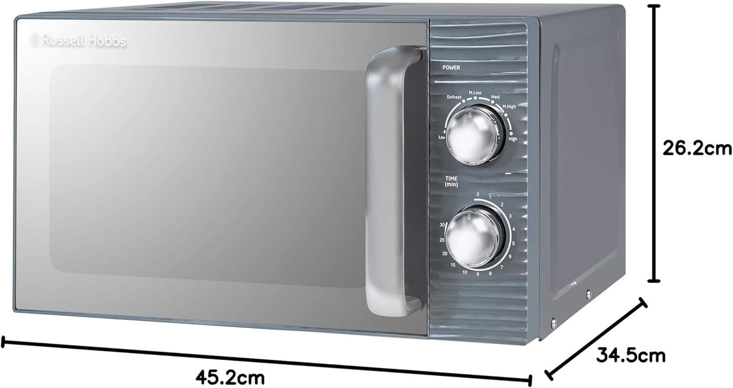 RHM1731G Inspire Solo Mikrowelle, Grau